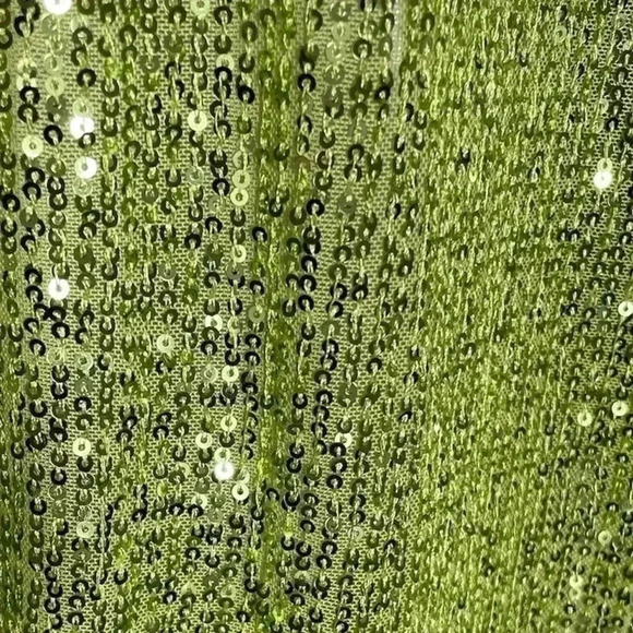 Anne  Klein Sequinned Duster side slit cardigan sz S - Picture 4 of 8